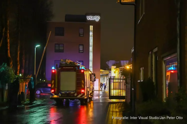 Brand in fabriekshal in Hilversum