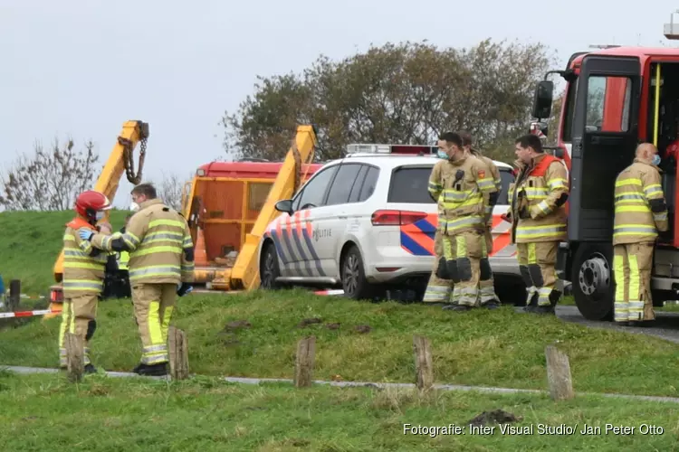 Ernstig ongeval in Muiden met vrachtwagen