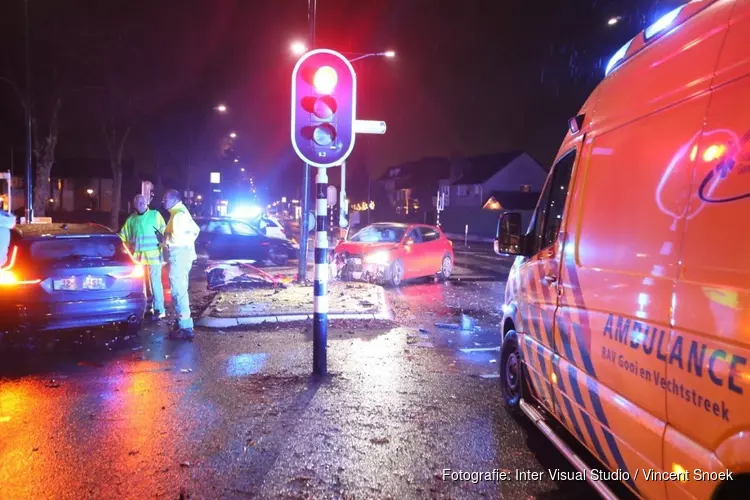 Meerdere gewonden bij ongeval in Huizen