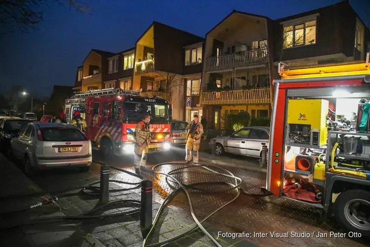 Brand in appartementencomplex Hilversum