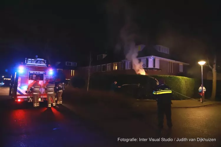 Heg in brand gestoken in Naarden