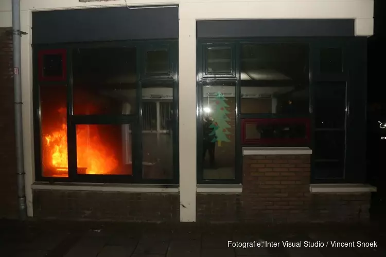 Brand in peuterspeelzaal in Huizen