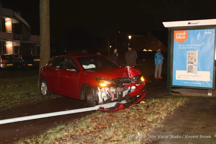 Automobilist aangehouden na crash in Blaricum