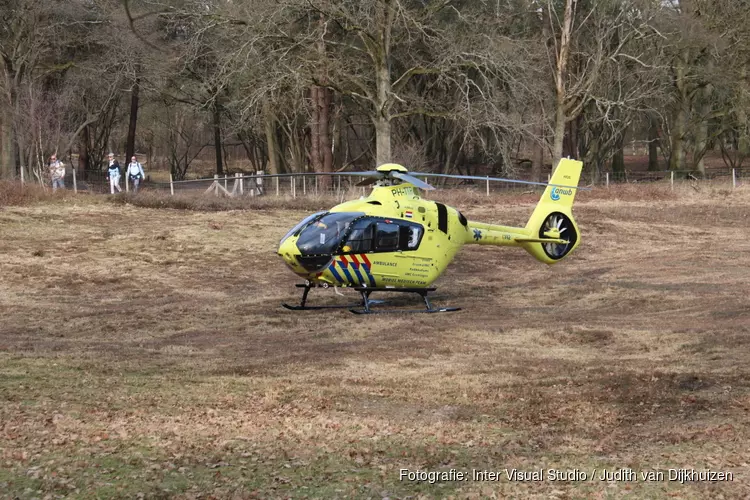 Ernstig ongeval bij speelbos Laren