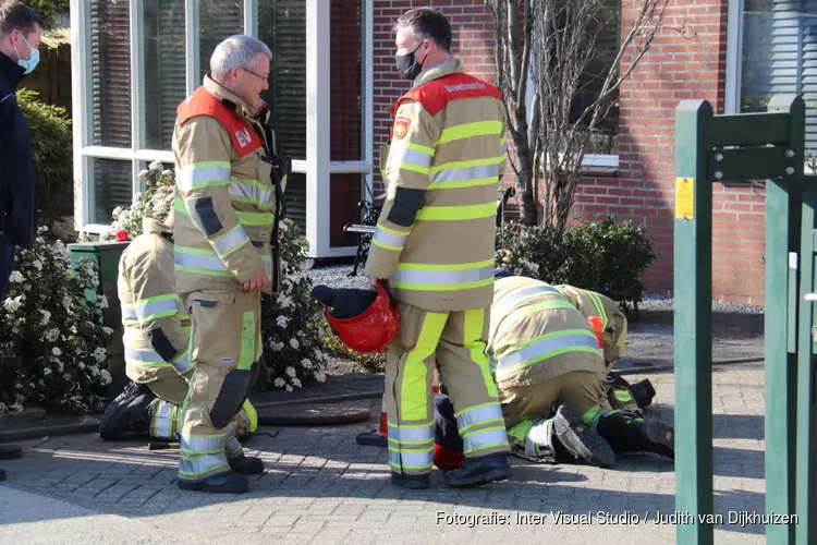 Vreemde stof zorgt voor ontruiming in Nederhorst den Berg