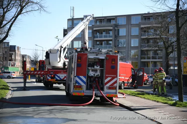 Brand in bovenwoning aan de Jan van der Heijdenstraat in Hilversum