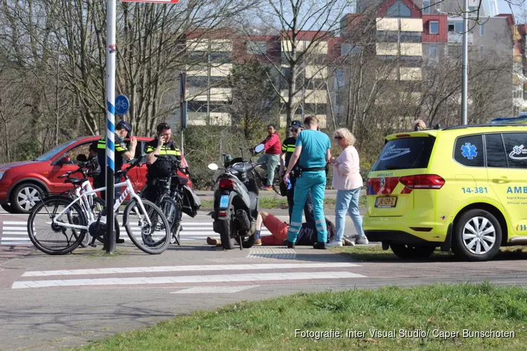 Fietser gewond bij aanrijding in Bussum