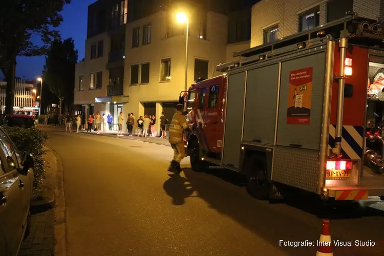 Groot alarm om keukenbrand in Bussum