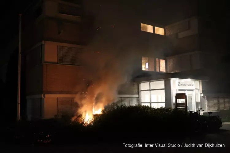 Brandweer weet erger te voorkomen bij felle struikbrand