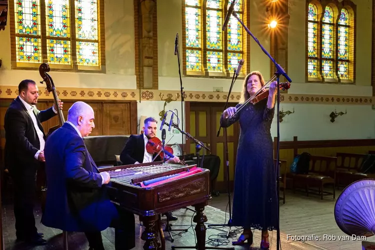 Laurens Moreno Ensemble in de van Houten kerk in Weesp op woensdag 15 september