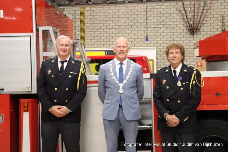 Na ruim 40 jaar afscheid van de brandweer Bussum
