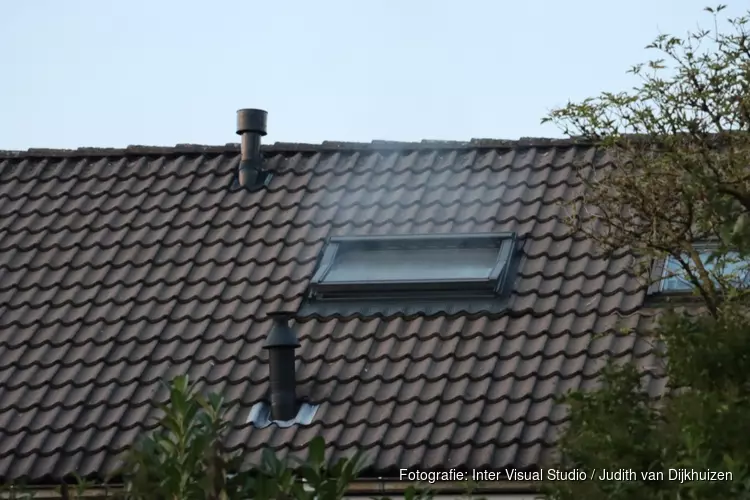 Brand in strijkbout zorgt voor veel rookontwikkeling in Hilversum