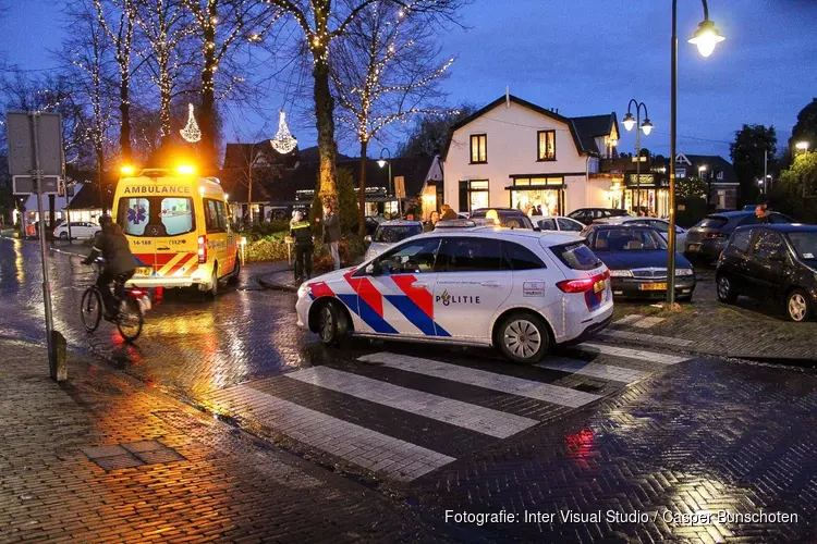 Aanrijding op zebrapad in Laren