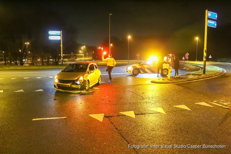 Ongeval bij afrit A1 ter hoogte van Bussum