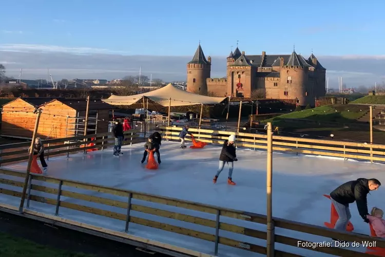 Kom schaatsen en beleef het Winterkasteel bij Rijksmuseum Muiderslot