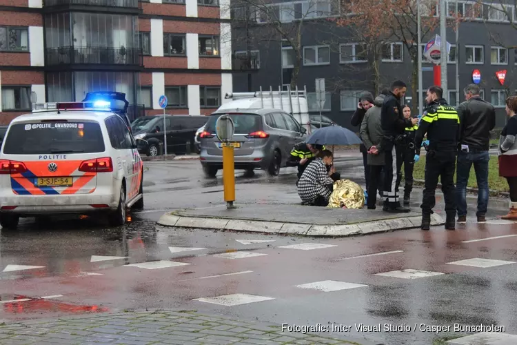 Fietsster aangereden in Huizen