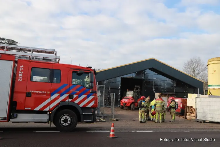 Gaslekkage op bouwterrein Nederhorst den Berg