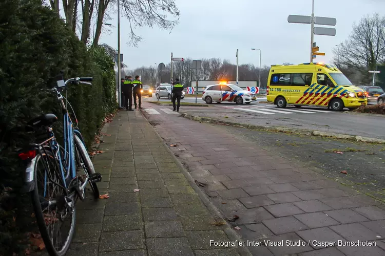 Fietsster aangereden in Bussum