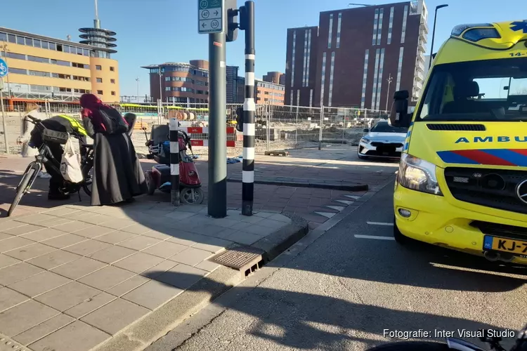 Ongeval met scootmobiel in Hilversum