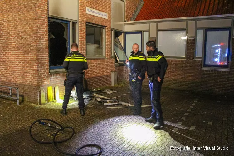 Poging tot brandstichting bij sportschool Huizen