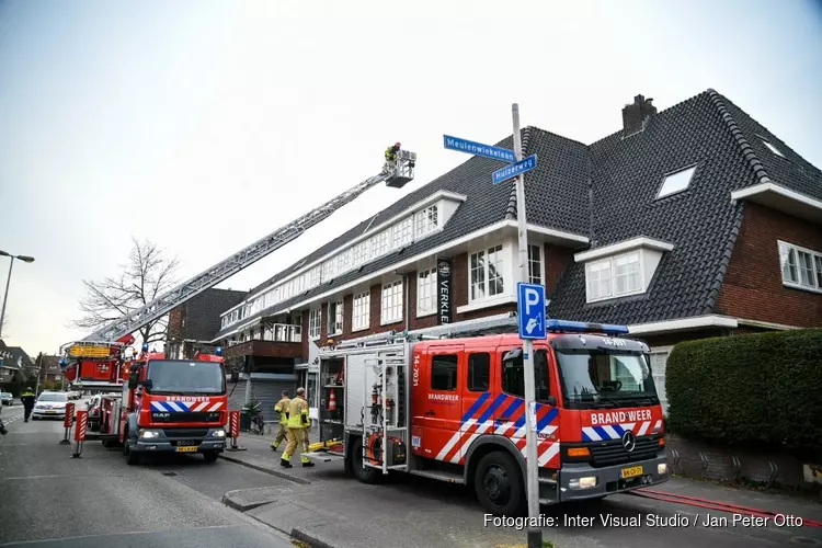 Schoorsteenbrand in Bussum snel onder controle