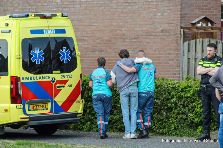 Bromfietser gewond in Huizen