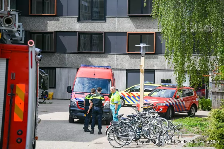 Fles met butaan zorgt voor ontruiming