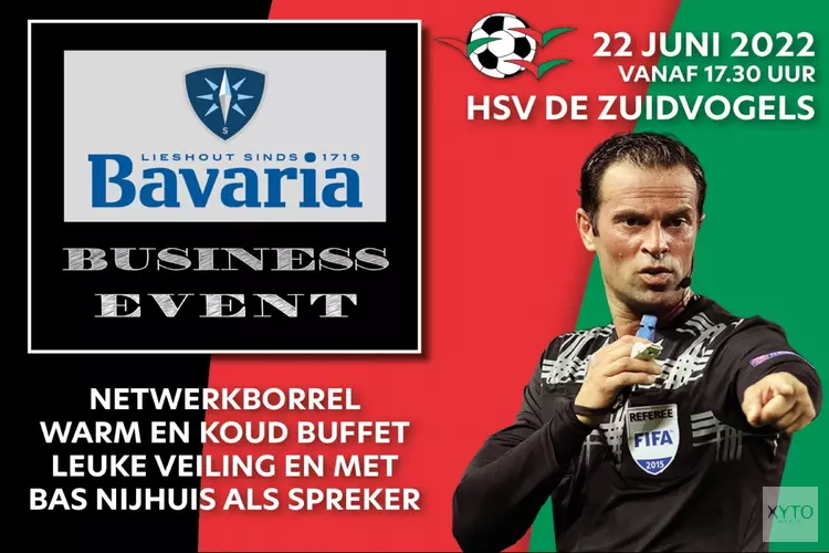 Bavaria Business Event op 22 juni 2022 met Bas Nijhuis als spreker