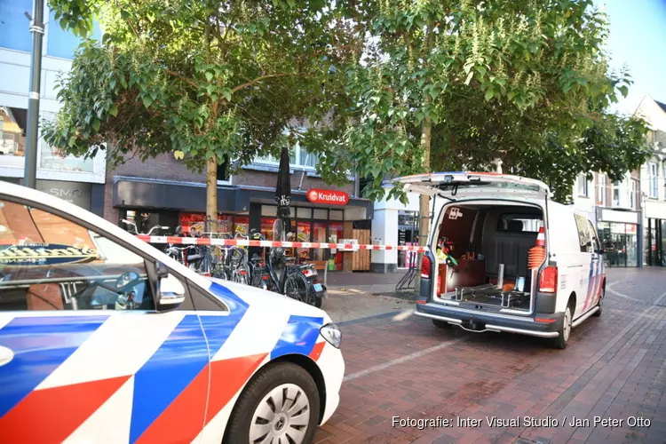 Geschminkte verdachte gezocht overval Kerkstraat Hilversum