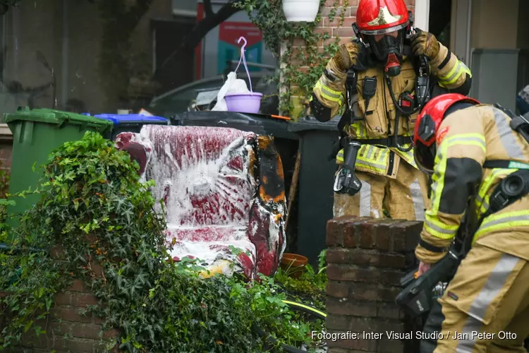 Brandje in woning Hilversum