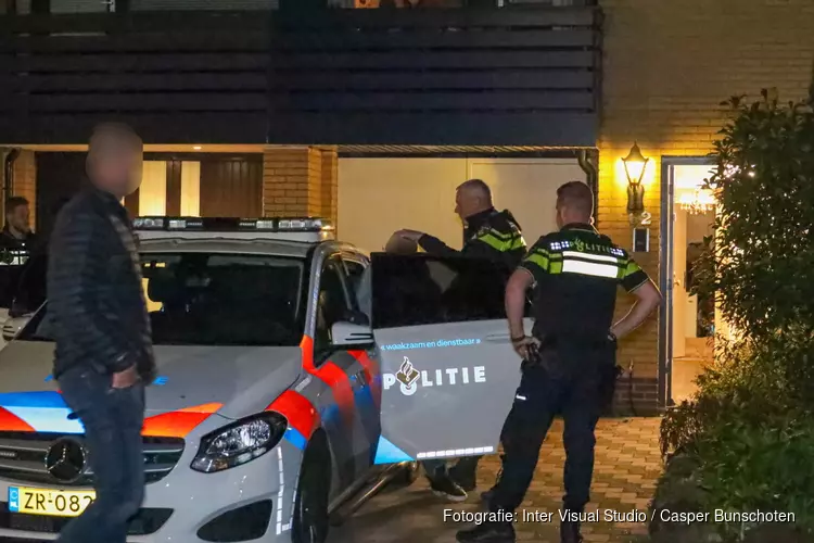 Incident in woning Lijzij in Huizen