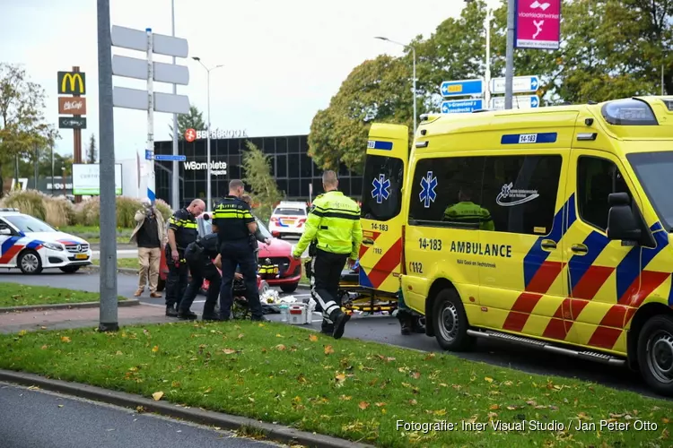 Bestuurster scootmobiel gewond bij ongeval in Hilversum