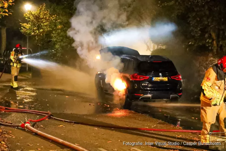 Brandweer kan brand elektrische auto niet voorkomen