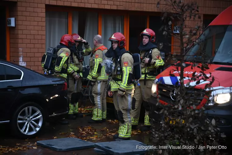 Brand in appartement in Hilversum