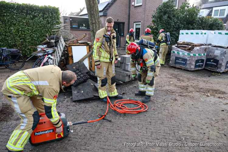 Klein gaslek in Huizen