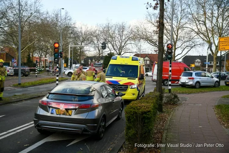 Kopstaartbotsing op de Kamerling Onnesweg in Hilversum