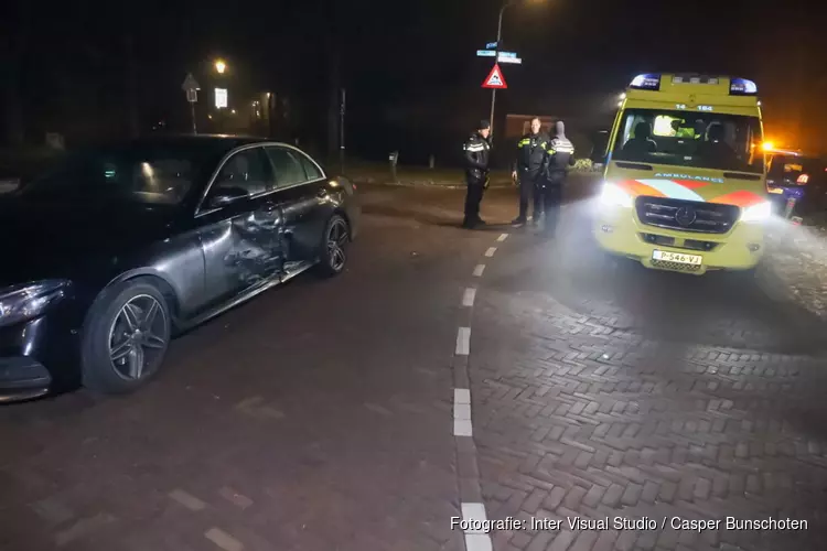 Botsing in Blaricum, automobiliste aangehouden