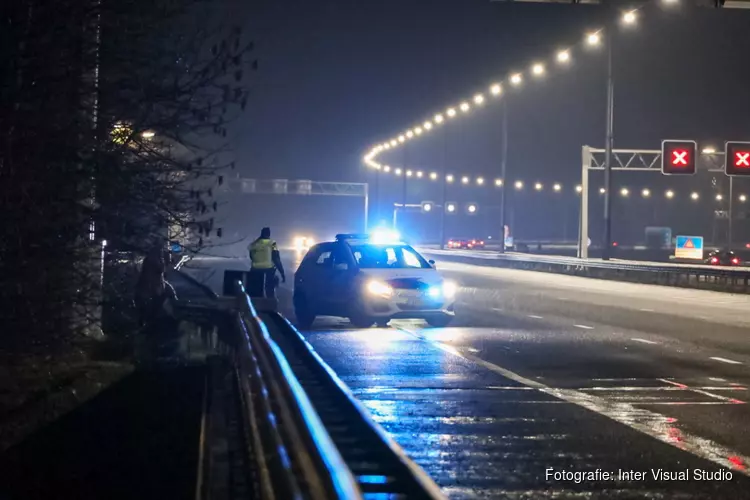 Gladheid: veel blikschade door ongelukken op A1