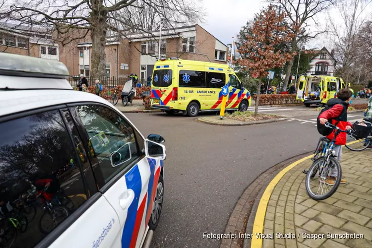 Kind gewond op school in Bussum