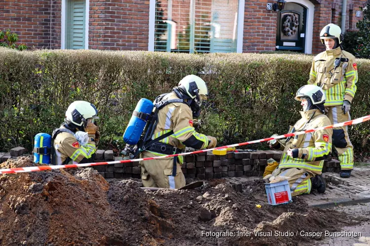 Gaslekkage Ericaweg in Laren