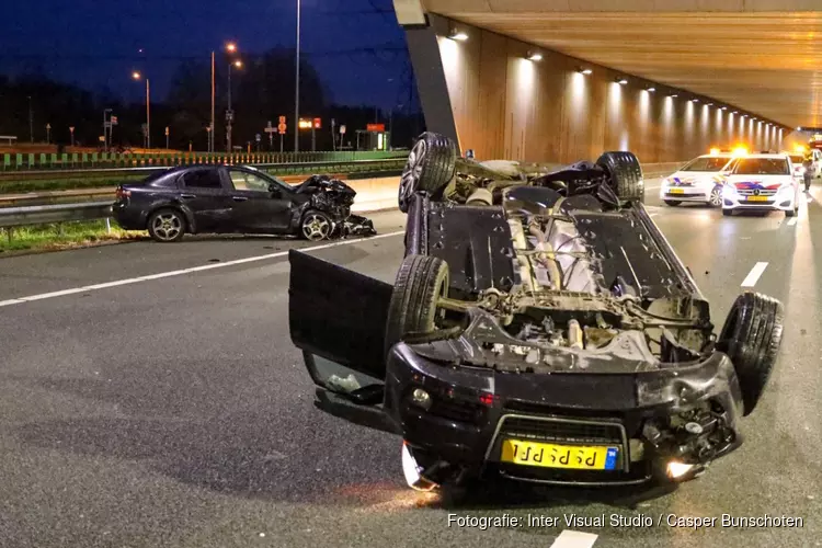 Ernstig ongeval tussen Diemen en Muiden