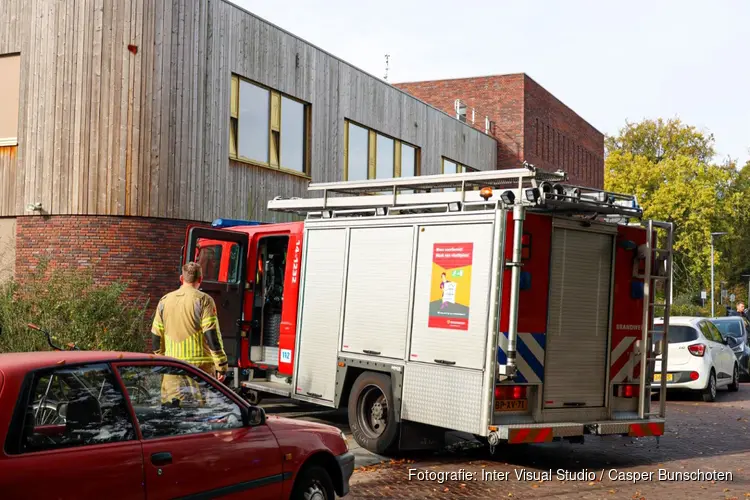 Korte brand bij Yuverta college, alle leerlingen naar huis