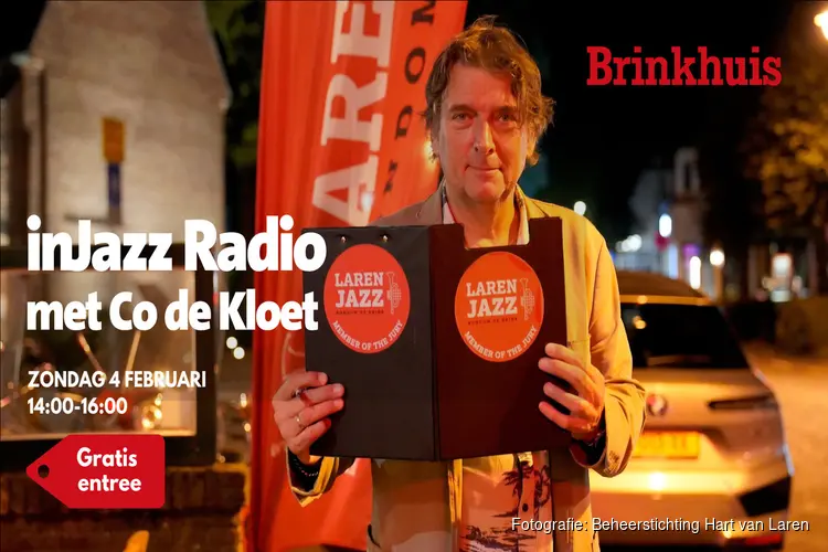 Lancering inJazz Radio met Co de Kloet in Laren!