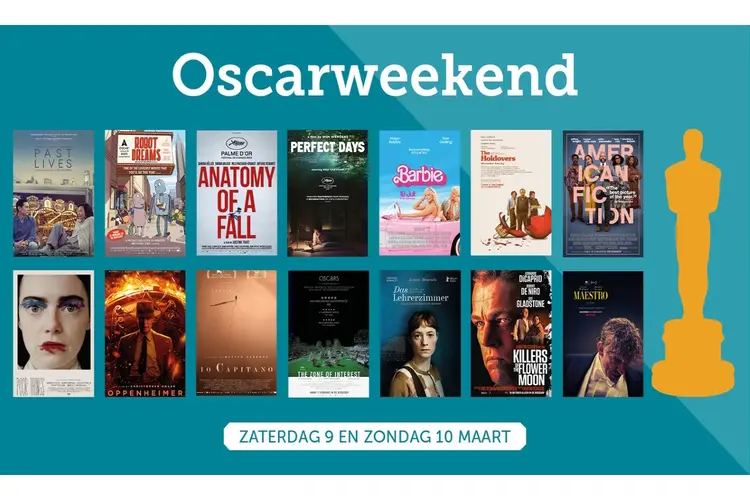 Filmhuis Bussum organiseert zijn eigen Oscarweekend