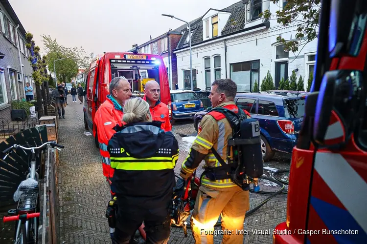 Hond gered bij woningbrand in Hilversum
