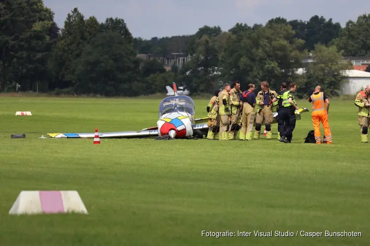 Incident op vliegveld Hilversum