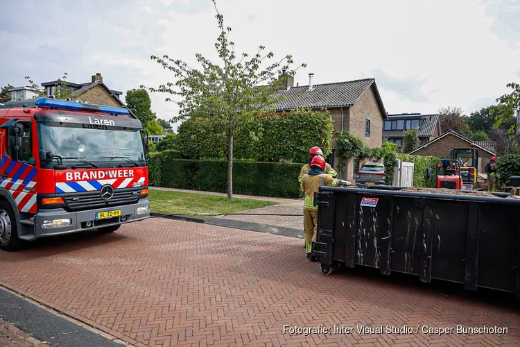 Gaslekkage tijdens verbouwing in Laren