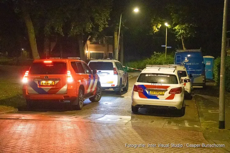 Explosie bij woning in Huizen