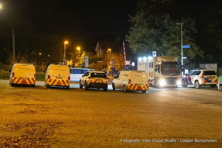 Persoon overleden bij aanrijding op spoor bij Bussum