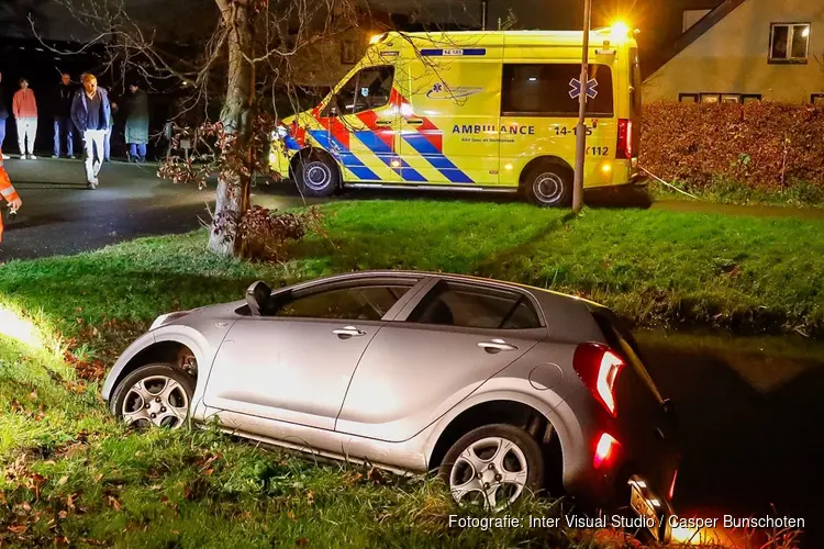 Man onder invloed na ongeluk in Muiderberg